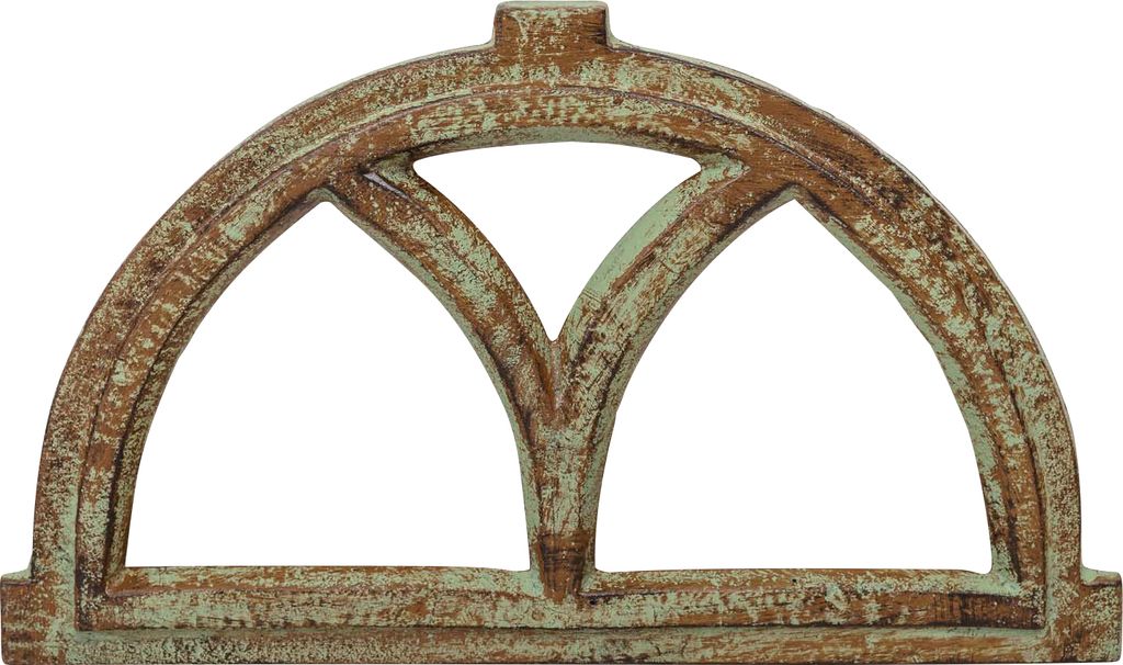 Fenster Eisenfenster Stallfenster Scheunenfenster Eisen Antik-Stil 41cm grün