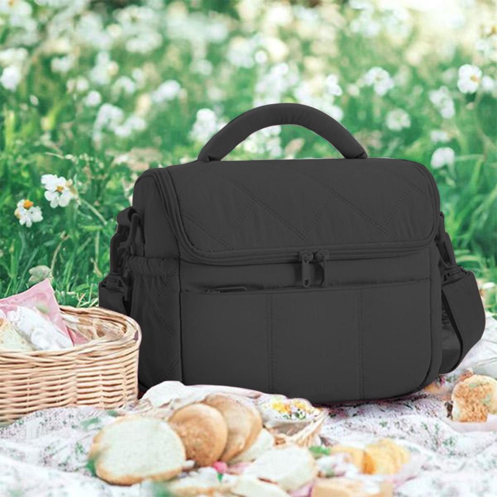 OKWISH Lunchboxen, Isolierte Lunchbag für Schule & Büro, Große Thermo‐Lunch Tasche, auslaufsicher, langlebig, lange warm- und frischhalten, Sc...
