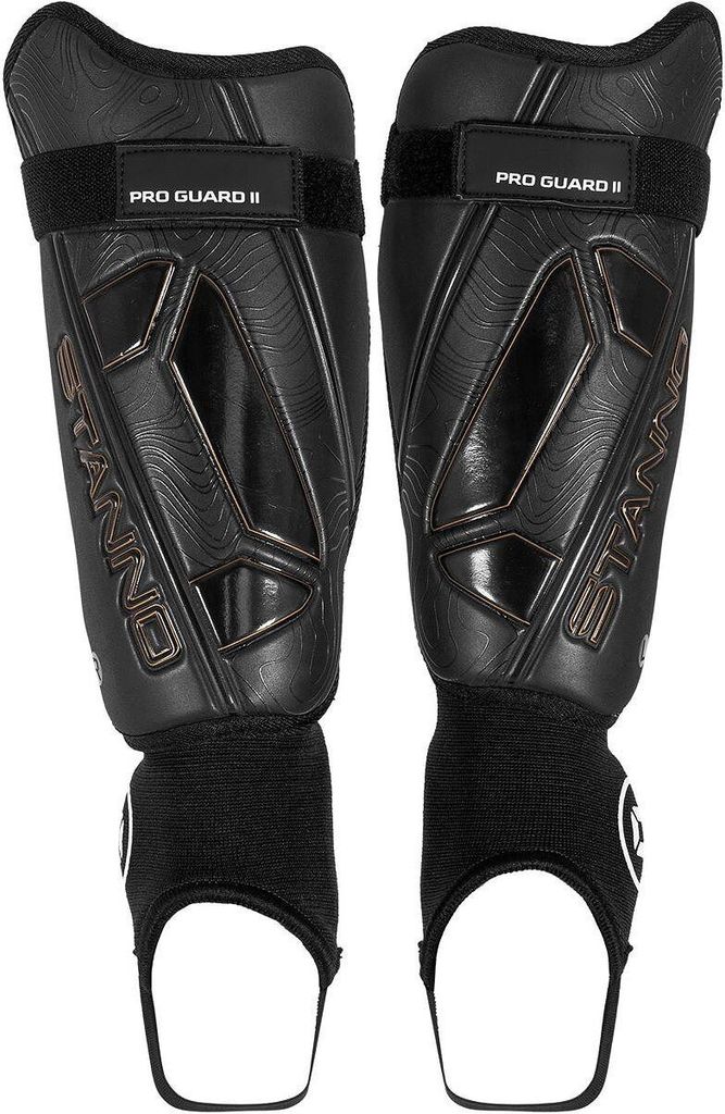 Stanno Pro Guard II Schienbeinschoner - Schwarz | Größe: XXS