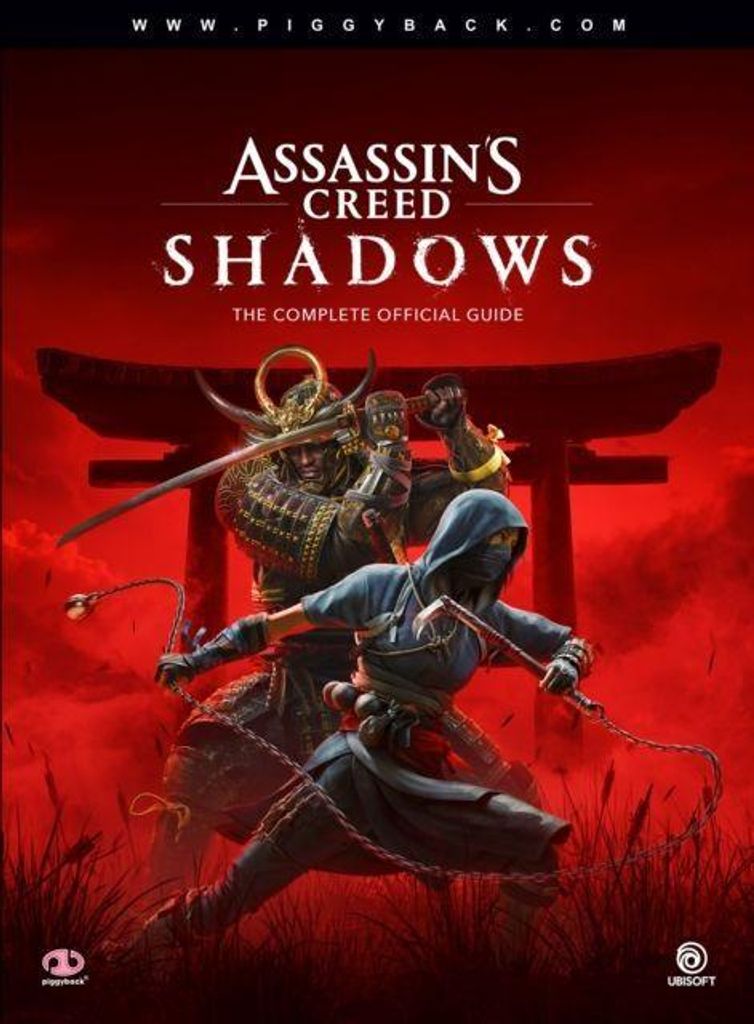 Piggyback Assassin's Creed: Shadows Standard Edition - The Complete Official Guide -opaskirja