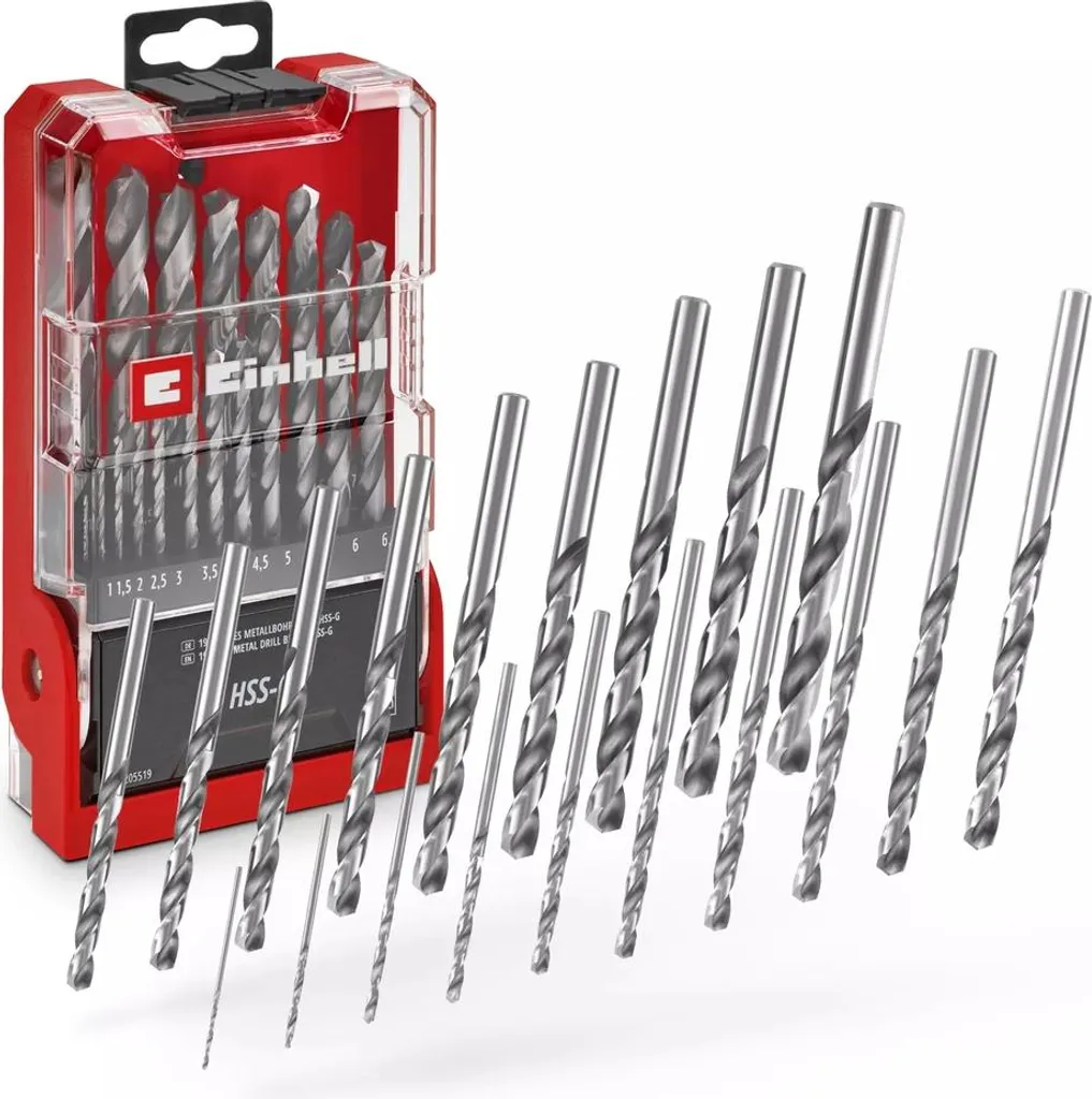 Forets HSS-G haute performance Silver Ø1 à 10mm avec affûtage de pointe