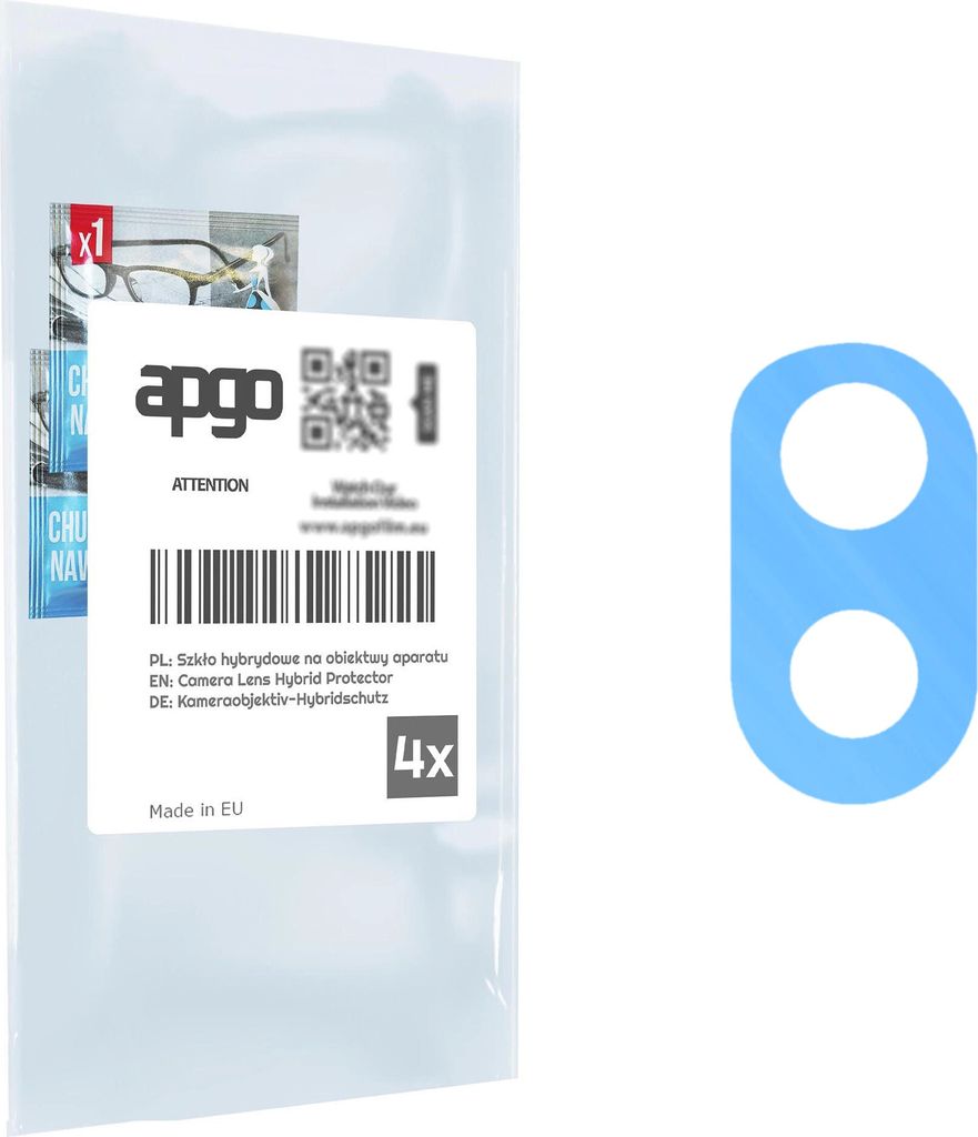 apgo 4 Stück Linsenschutz Kamera Schutzglas für Xiaomi 11 Lite 5G NE Kameraschutz, 9H Kameraobjektiv Camera Lens Protector
