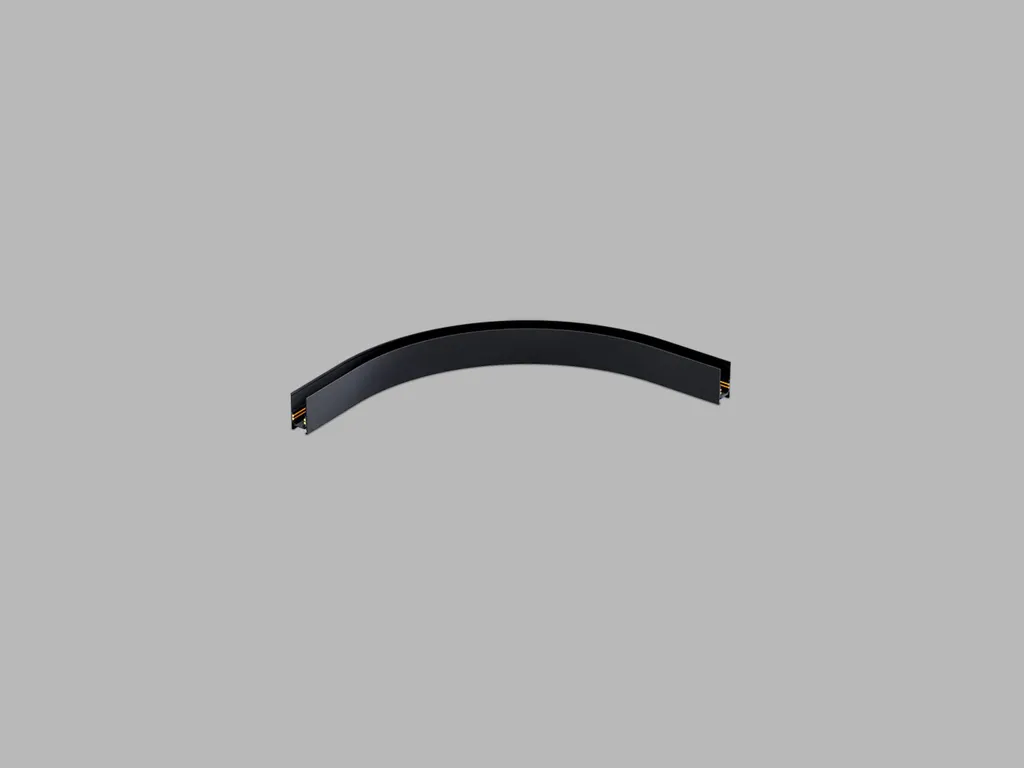Connecteur d'Angle Magnétique R300 DALI Noir LED2 pour Éclairage sur Rail