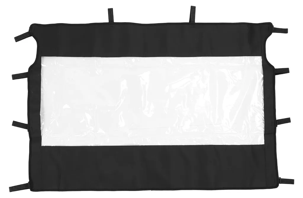 Lunette arrière en PVC souple anti-poussière pour UTV Rhino 660 700