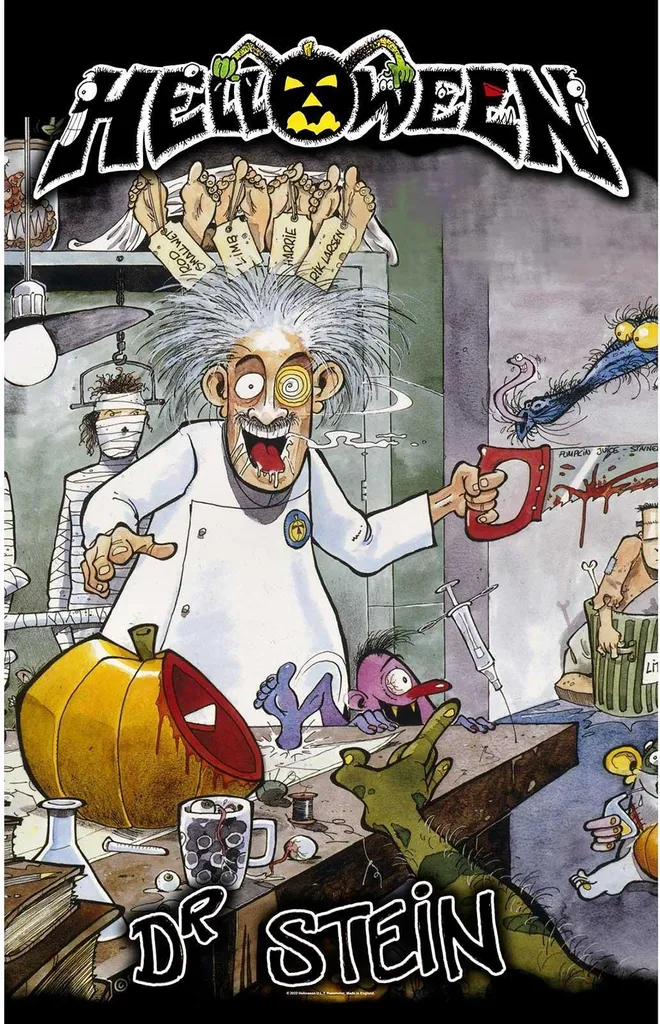 Poster en Tissu Helloween Dr. Stein - Format 106x70cm Textile Résistant