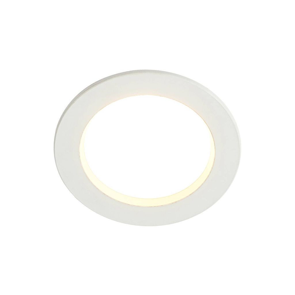Arcchio LED-Einbauleuchte Milaine, Ø 10 cm, weiß, dimmbar