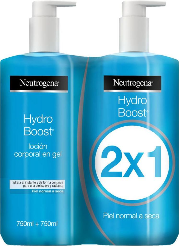 Neutrogena Hydro Boost Body Lotion Gel 2x750ml