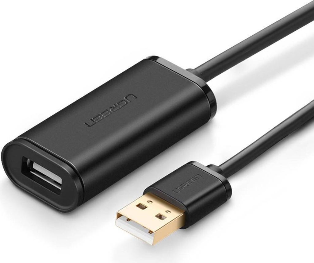 UGREEN US121 USB 2.0 Active, 15m (schwarz)