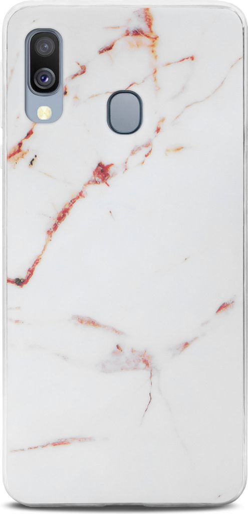 ONEFLOW Sense Case kompatibel mit Samsung Galaxy A40 - Hülle in Marmor Optik, Emotion