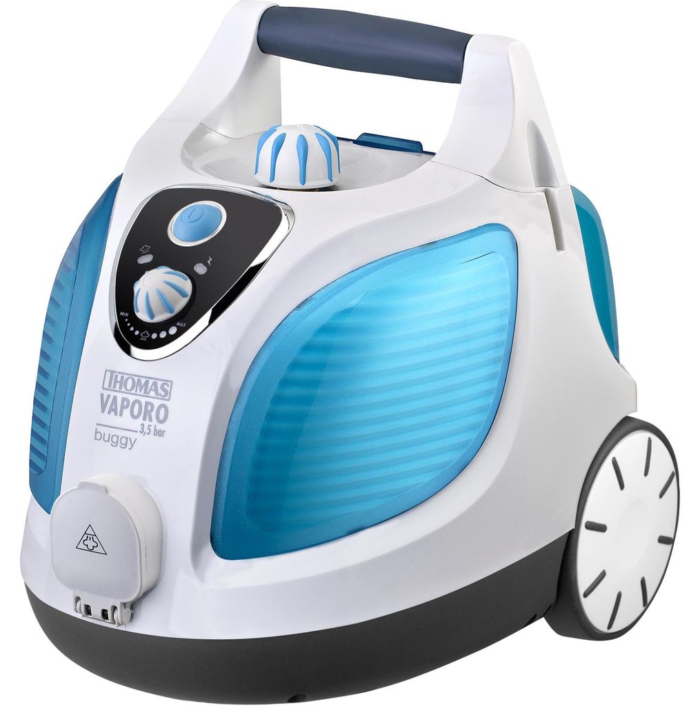 Thomas Vaporo Buggy, Zylinder-Dampfreiniger, 1,6 l, Blau, Produktbild 