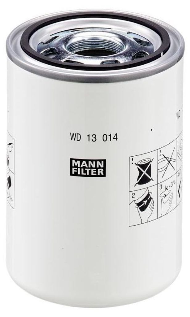 Original MANN-FILTER Filter Arbeitshydraulik WD 13 014
