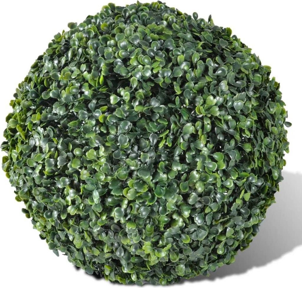 vidaXL Gule z boxywood 2 ks Umelé gule na topiary 27 cm Obrázok produktu 
