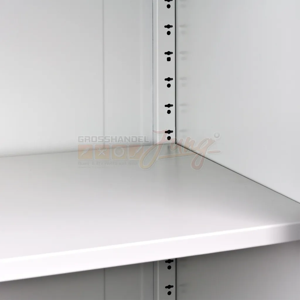 Armoire métallique Eco 180x81x39 cm avec 4 étagères modulables - 5