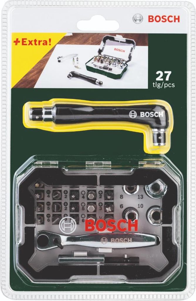 Bosch Prom 27 pezzi cacciavite con cricchetto Immagine del prodotto 