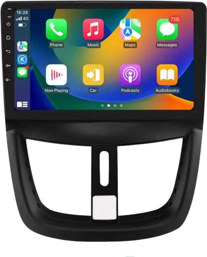 Autoradio CarPlay Peugeot 207 207CC - Navigation GPS et Bluetooth HD
