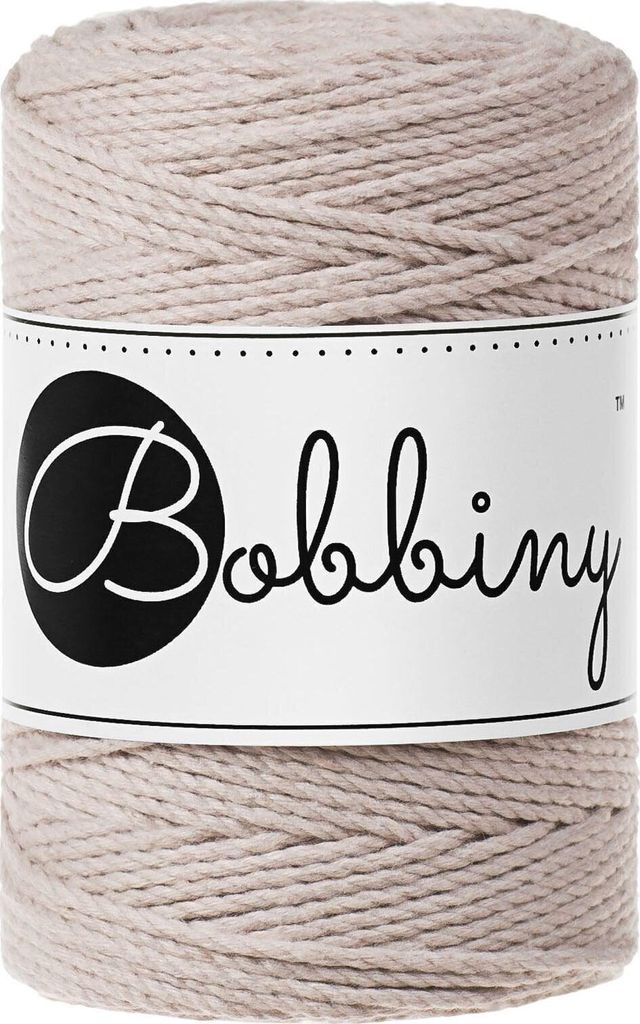 Bobbiny Macrame Cord 1,5 mm 100 m Nude Sznurek Zdjęcie produktu 