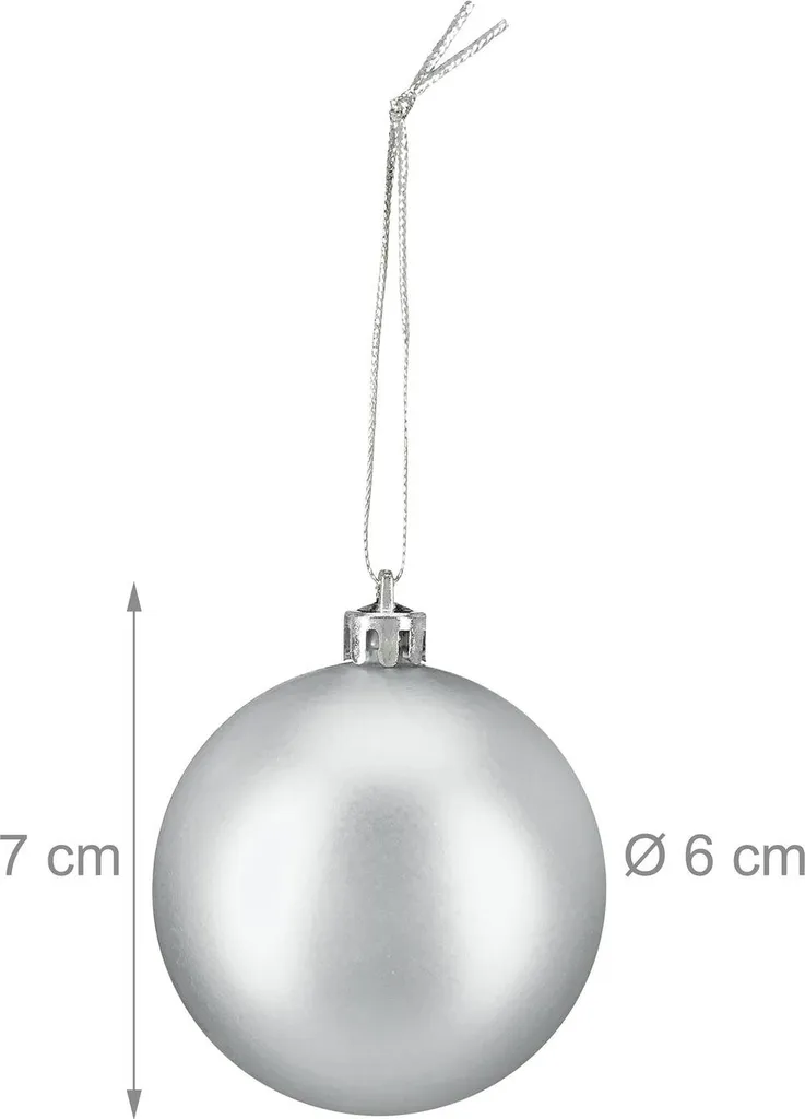Boules de Noël 100 pièces incassables : décorez sans risque de casse - 3