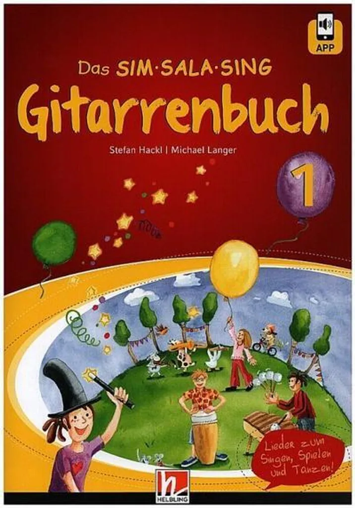 Das SIM SALA SING Gitarrenbuch Band 1 - Méthode Guitare avec App Helbling