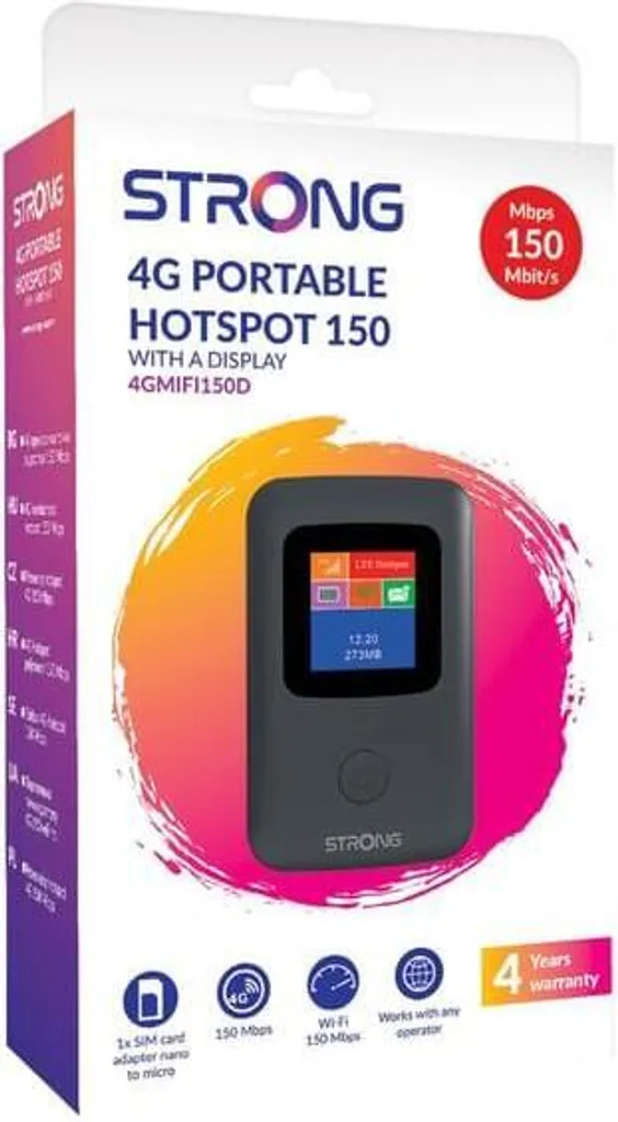 Routeur 4G Strong MIFI150D - Solution Wi-Fi stable sans box fixe - 9