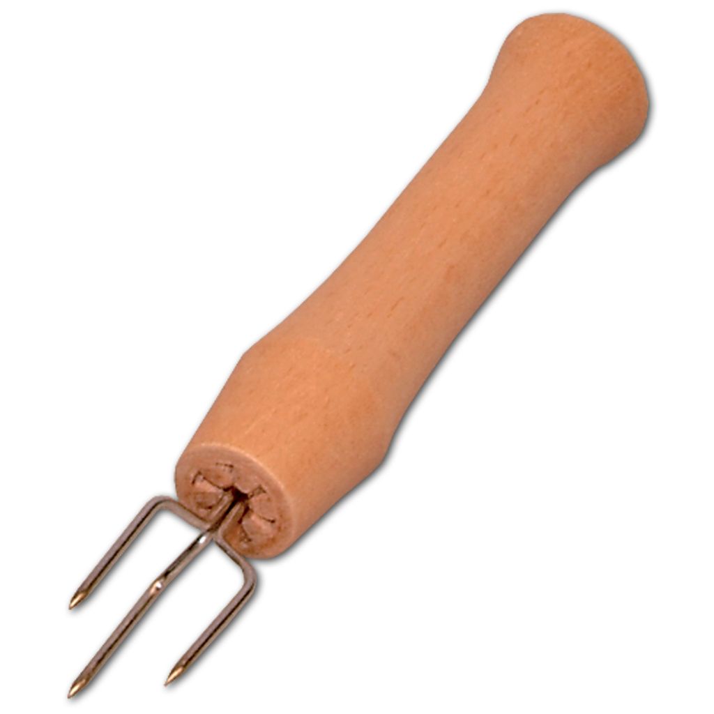 Pellkartoffelstecher, ohne Hülse aus Holz 12 cm Produktbild 