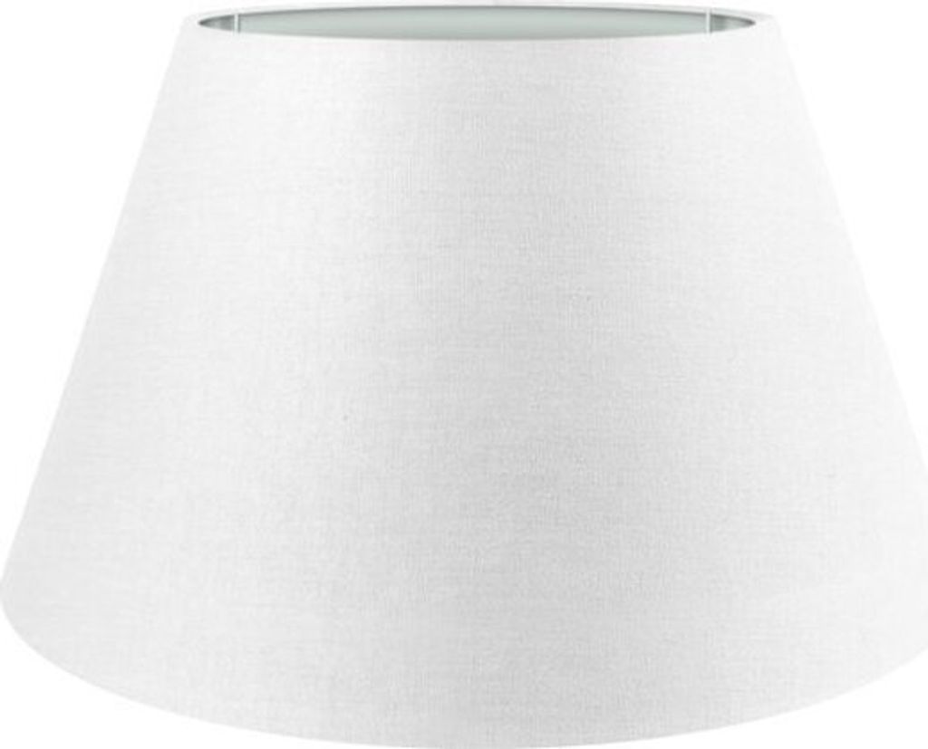 Wogati Premium Lampenschirm E14/E27 Baumwolle | Weiß / Größe: 2XL