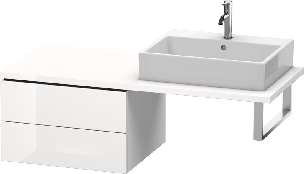 Duravit Konsolenunterschrank L-CUBE 400 x 620 x 547 mm nussbaum gebürstet