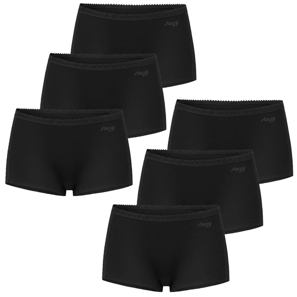 SLOGGI Damen Shorts GO CRUSH | 3er oder 6er Pack | 8044