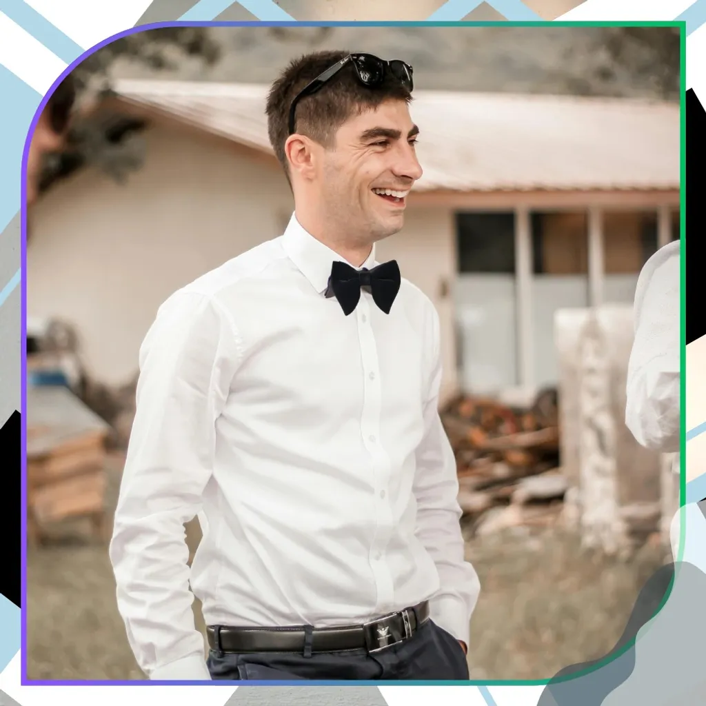 Caprilite Papillon Uomo Donna Nero Opaco – Prelegato Con Clip Regolabile, Classico Per Matrimonio, Ballo Di Fine Anno Ed Eventi Formali