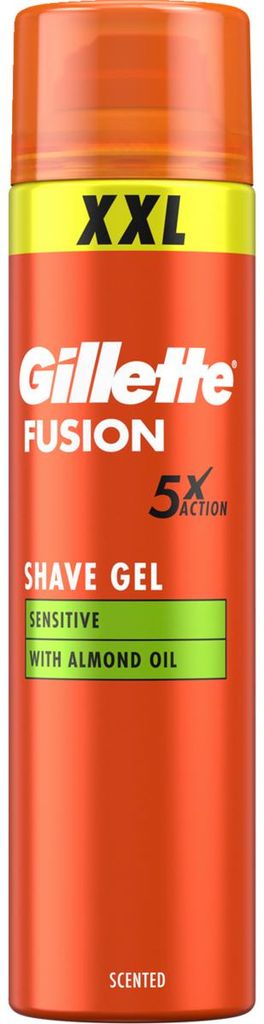 Gillette Fusion5 Sensitive Gel à raser 240ml Image du produit 