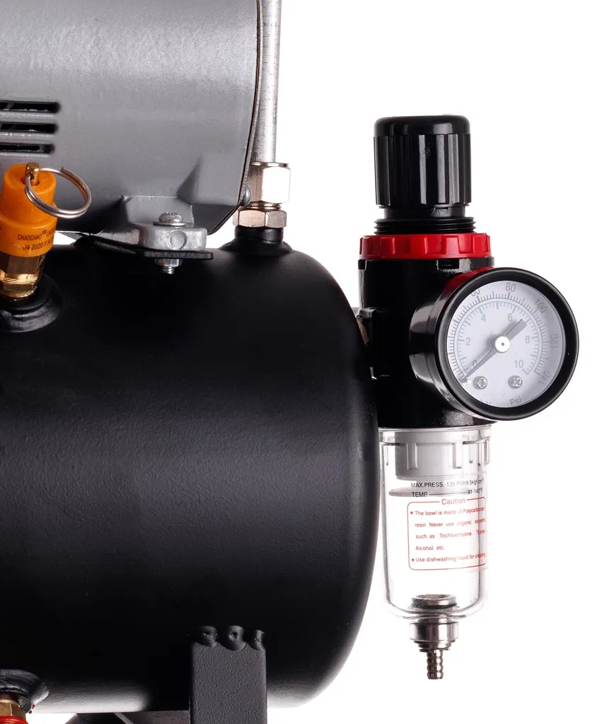 Compresseur aérographe TC Technic 666B2 avec réservoir 3L Efficient - 4