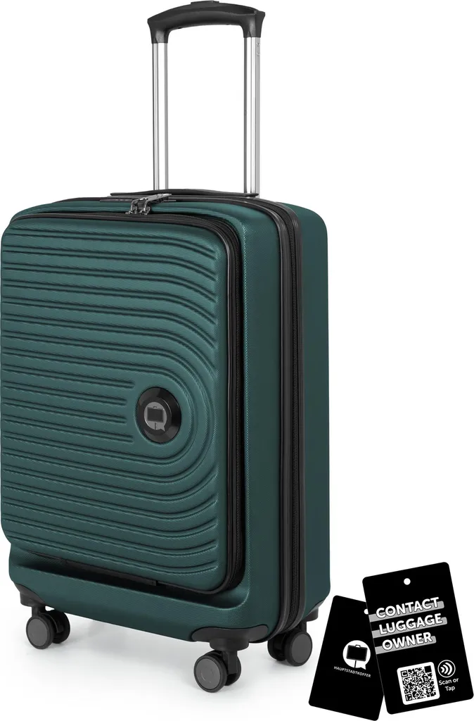 Valise cabine HAUPTSTADTKOFFER Mitte 55x40x20 cm avec étiquette numérique