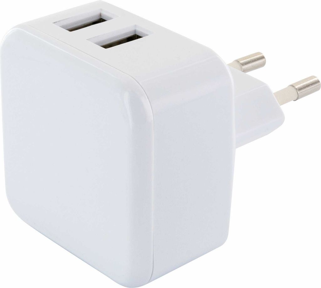Schwaiger 230V Ladeadap., 2xUSB 2.0 A Buchse 1 x Produktbild 