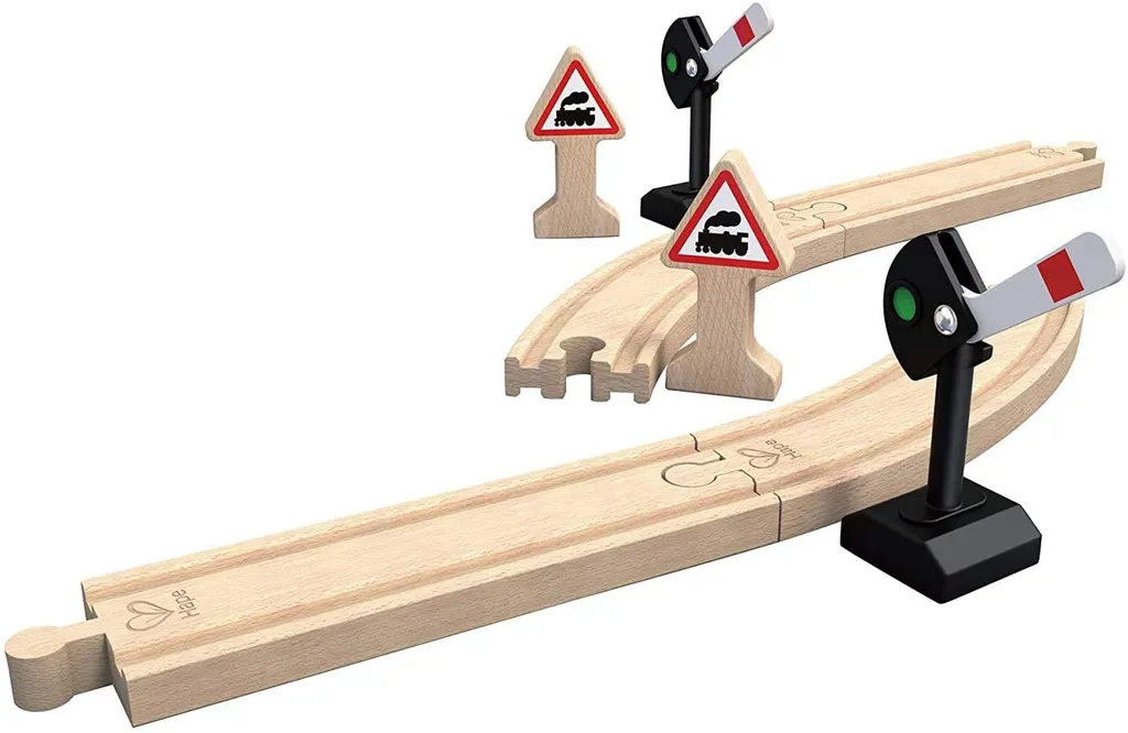 Rails de train bois Hape 14 pcs pour réparer et booster un vieux circuit