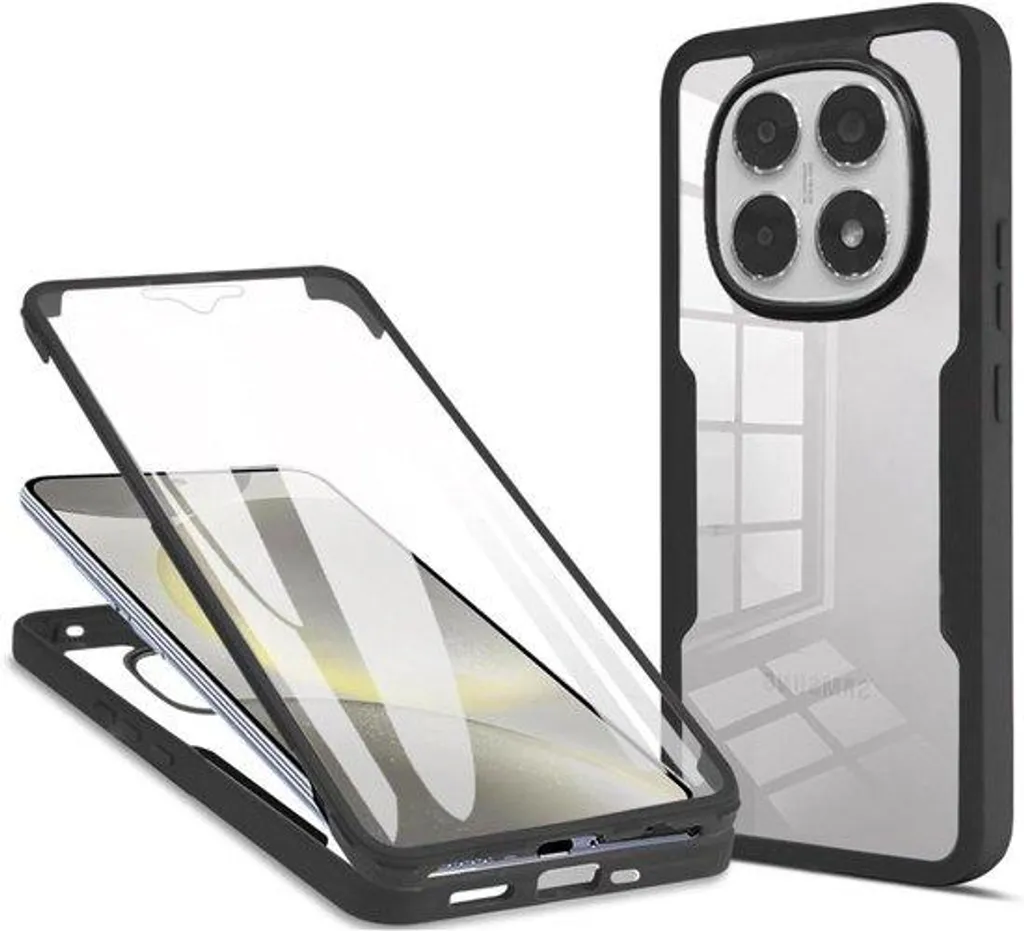 Coque silicone transparente 5G anti-jaunissement et anti-traces