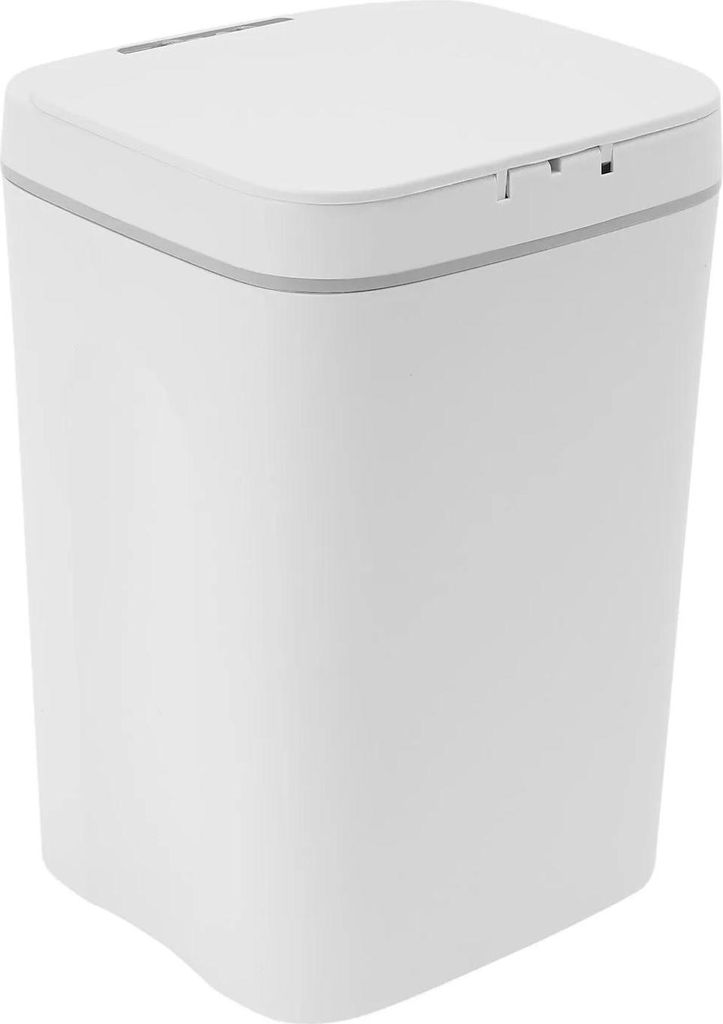 Automatischer Mülleimer - 16L Sensor Abfalleimer - Induktion mit Bewegungssensor - Rechteckig - IPX5 wasserdicht - 22x20x34 cm - Für Küche und B...