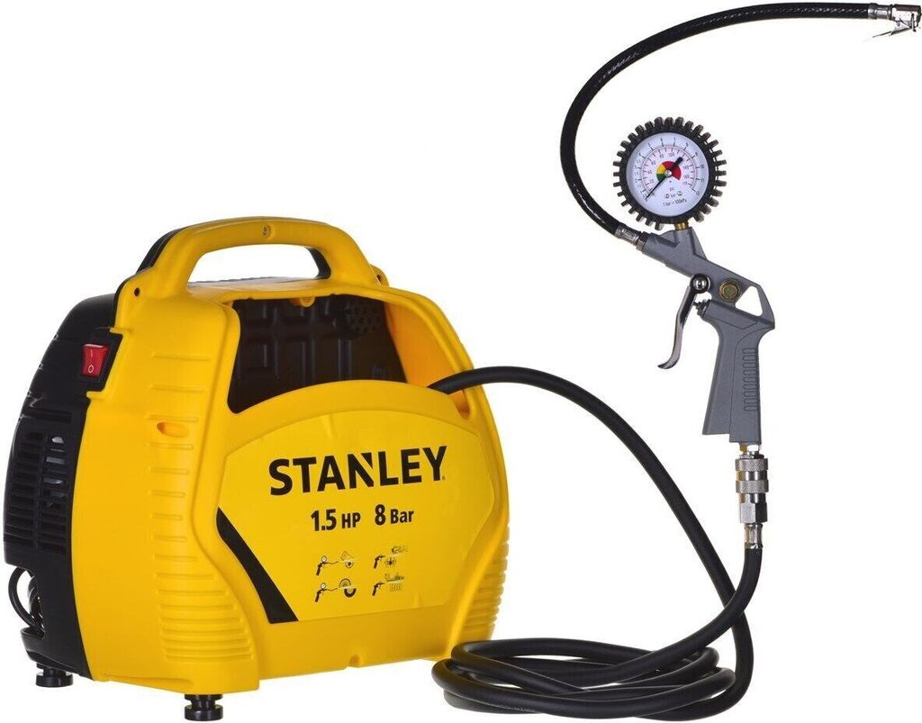 Bezolejový kompresor AIR KIT OL 1,1 kW 8 BAR STANLEY Obrázok produktu 