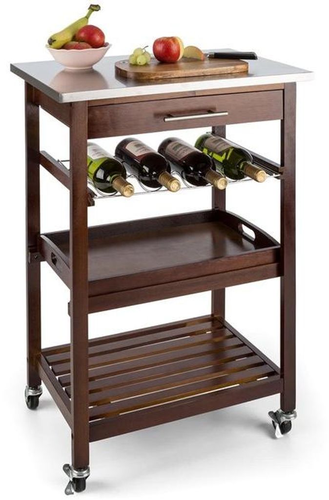 Carrello multifunzionale per la cucina Unyqoos®: 4 ripiani, Immagine del prodotto 