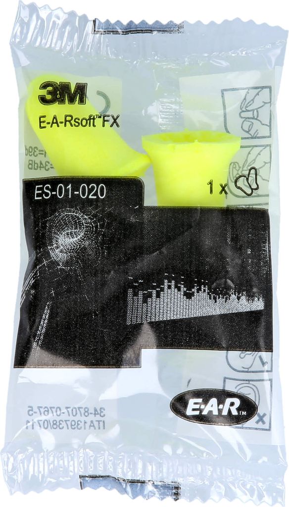 EAR SOFT FX GEHÖRSCHUTZSTÖPSEL, 2 St