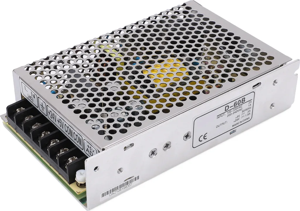 Alimentation 5V 24V Double Tension D-60B Commutable 100V-240V Multi-usage - 4