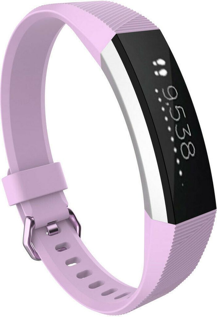 Strap-it Fitbit Alta / Alta HR Silikonarmband (Lavendel) - Große: S/M