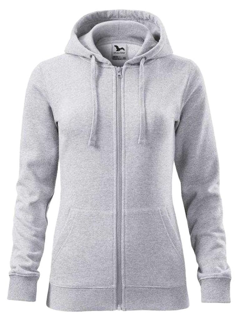 Malfini - Jacke für Damen, Mit Reißverschluss PP10220 (XL) (Grau)