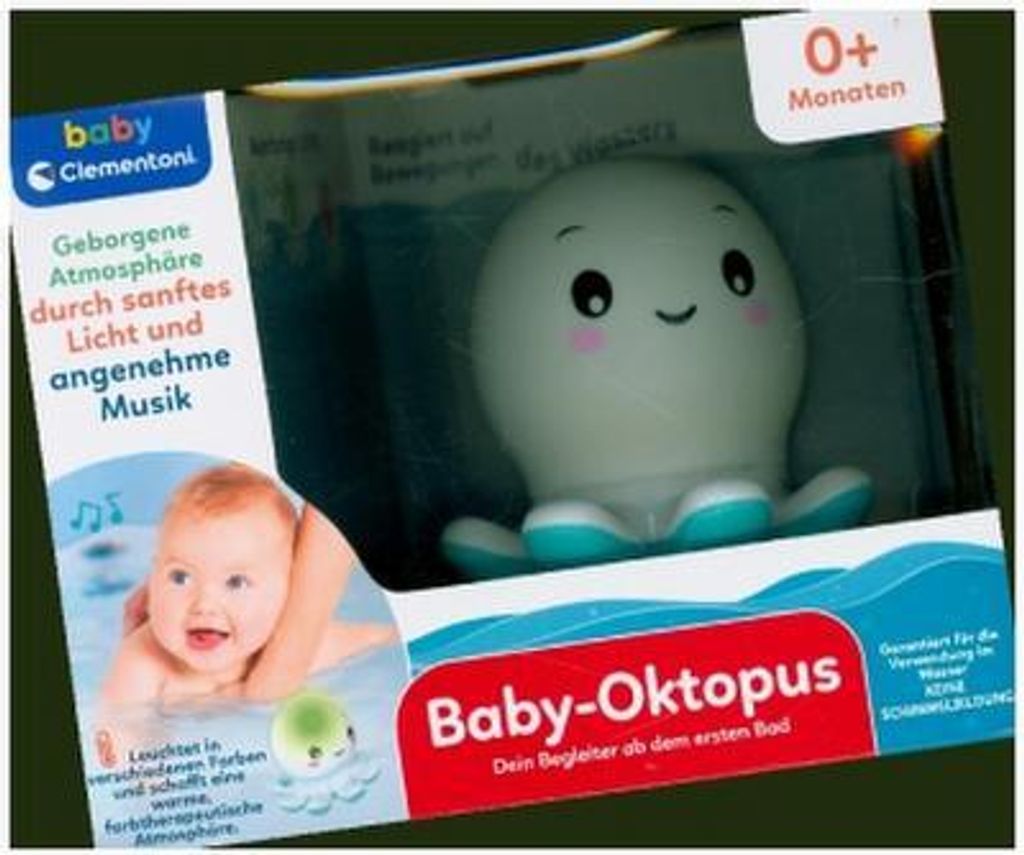 Baby Clementoni 59233 - Baby-Octopus, Badespielzeug
