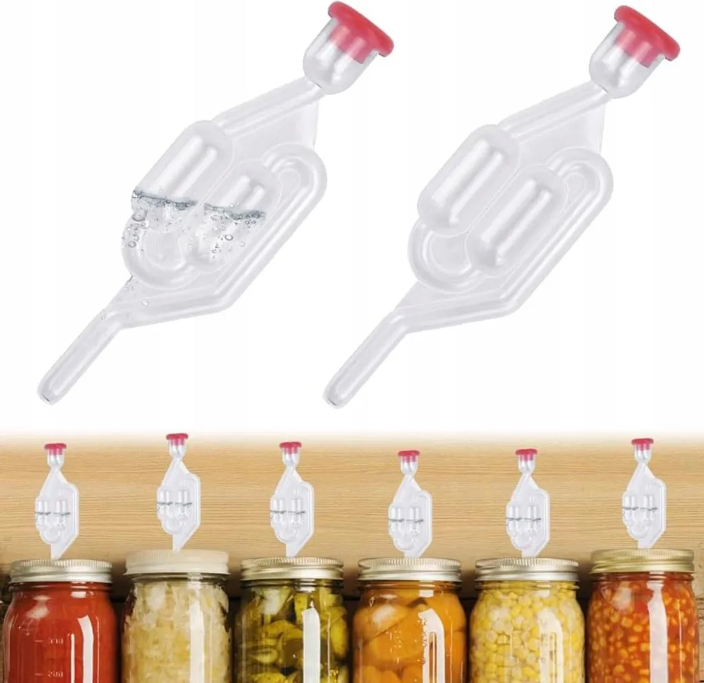 Kit de fermentation pour ensilage maison avec tube incassable et soupape
