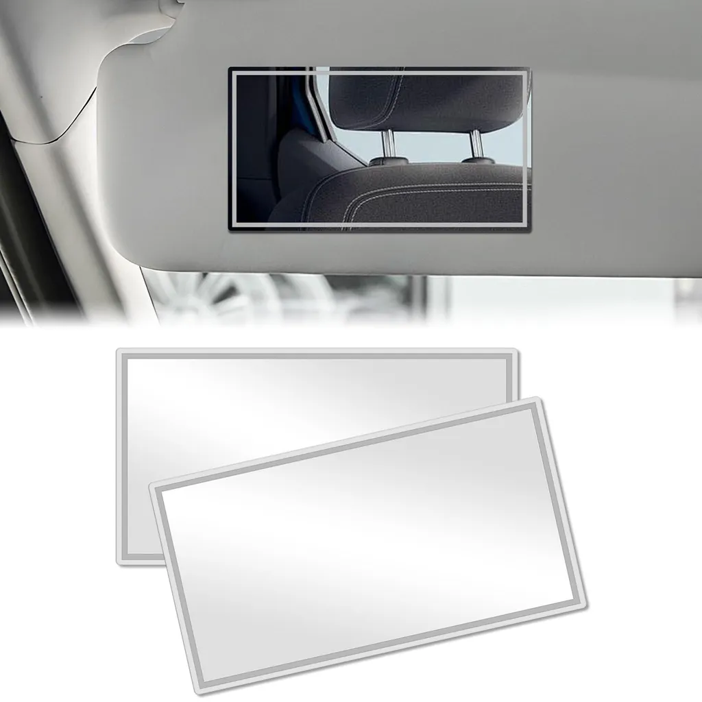 Miroir de Voiture Portable Universel - Accessoire Beauté Pare-Soleil
