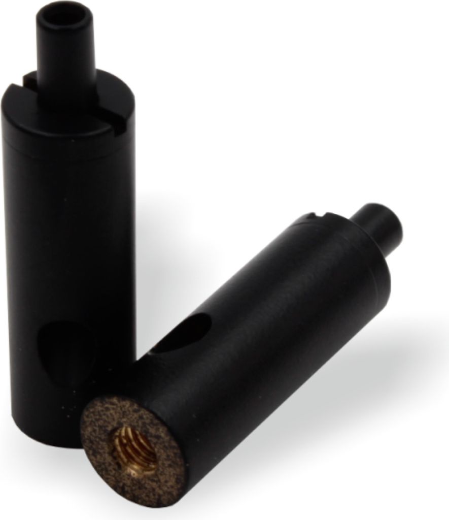 Drahtseilhalter / Gripper 15, M4 Innengewinde, für Drahtseil Ø1,0mm-1,5mm | schwarz