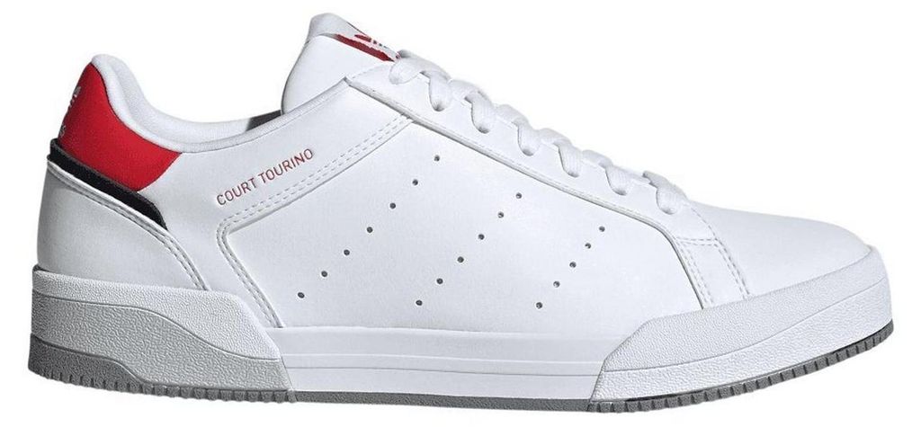 Adidas - "Tourino" Sneaker für Herren, Leder GT17239 (42 EU) (Weiß)
