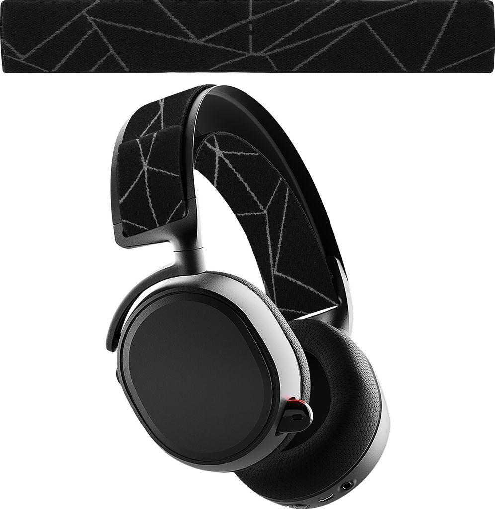 kwmobile Ersatz Bügelpolster kompatibel mit SteelSeries Arctis 7 / Arctis 9 / Arctis 9X / Arctis PRO Kopfbügel - Kopfbügelpolster aus Nylon -