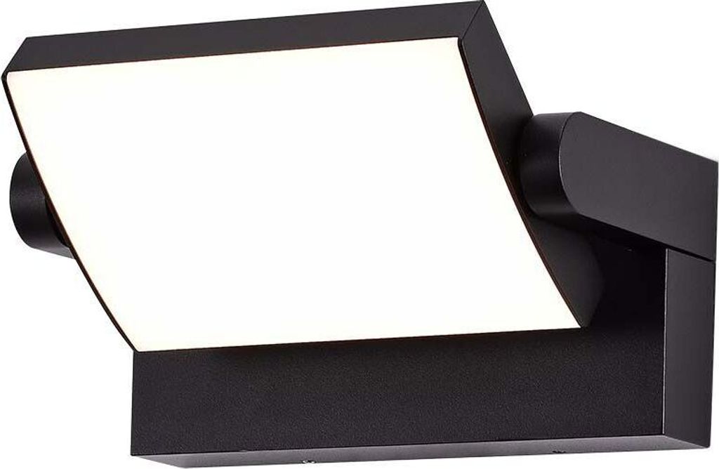 LED Solution Černé fasádní LED svítidlo náklopné 17W IP65 Obrázek produktu