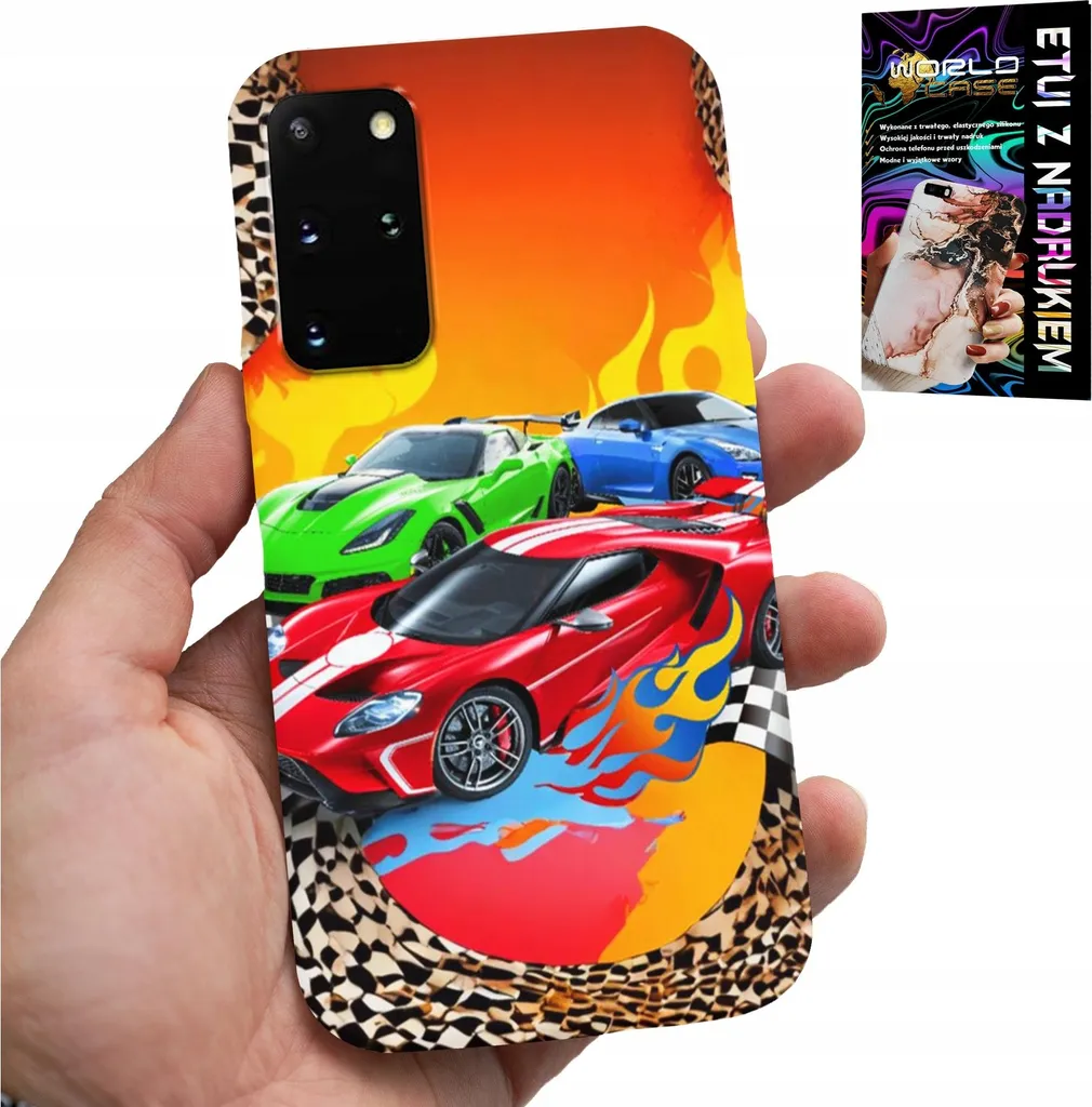 Cover Racing Samsung S20 Plus + Pellicola - Protezione Kids Turbo