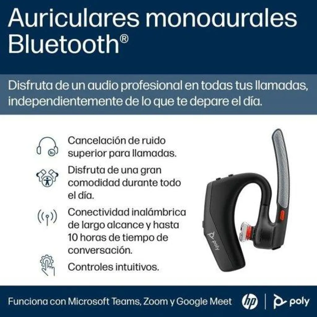 Poly Voyager Legend 30 Oreillette Bluetooth Réduction de Bruit Active - 14